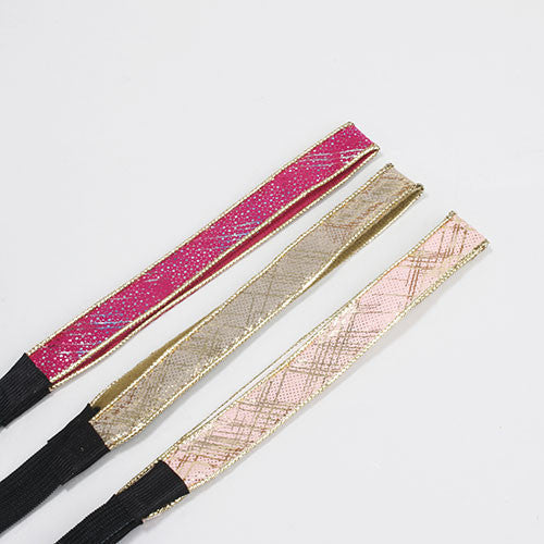 Metallic Dotted Elastic Headband