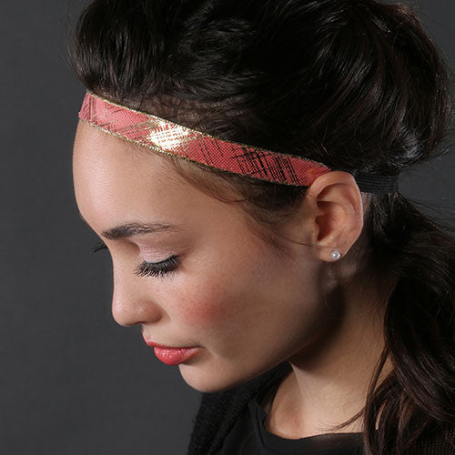 Metallic Dotted Elastic Headband