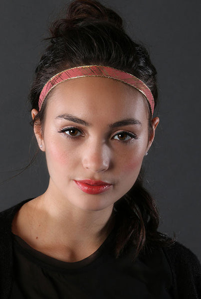 Metallic Dotted Elastic Headband