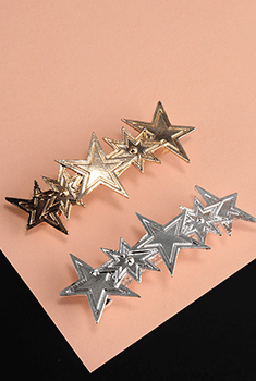Cluster Star Barrette