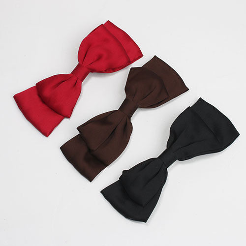 Silk Alligator Clip Bow