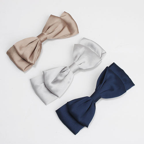 Silk Alligator Clip Bow
