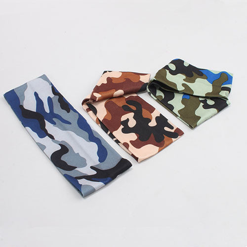 Camo Print Wide Headband