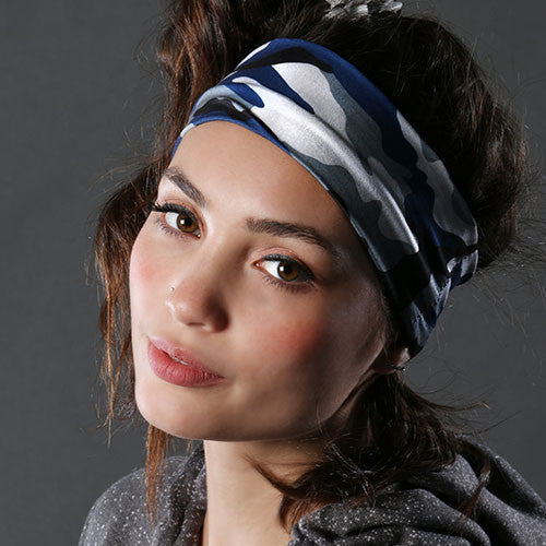 Camo Print Wide Headband