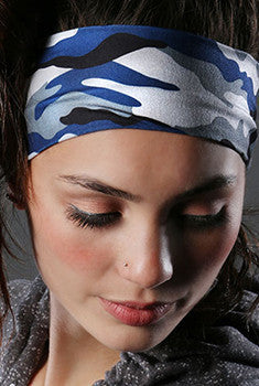 Camo Print Wide Headband