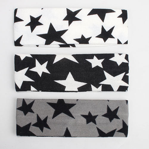 Star Print Jersey Headband