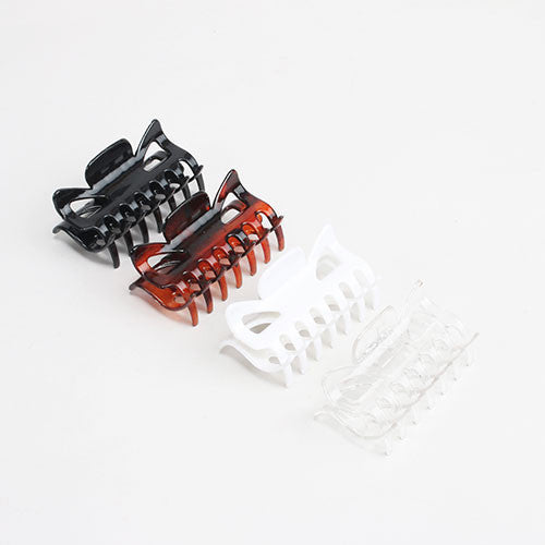 4 Piece Basic Hair Claw Set