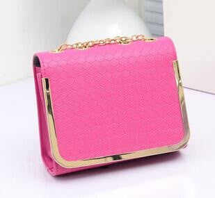 candy color handbag