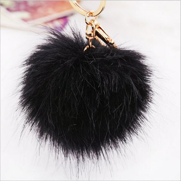 Fur Ball Keychain