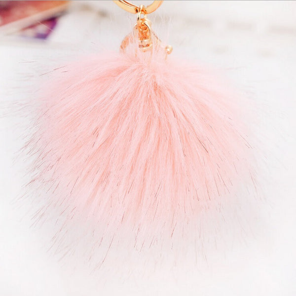 Fur Ball Keychain
