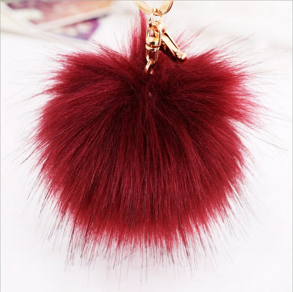 Fur Ball Keychain