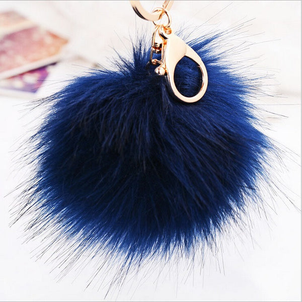 Fur Ball Keychain