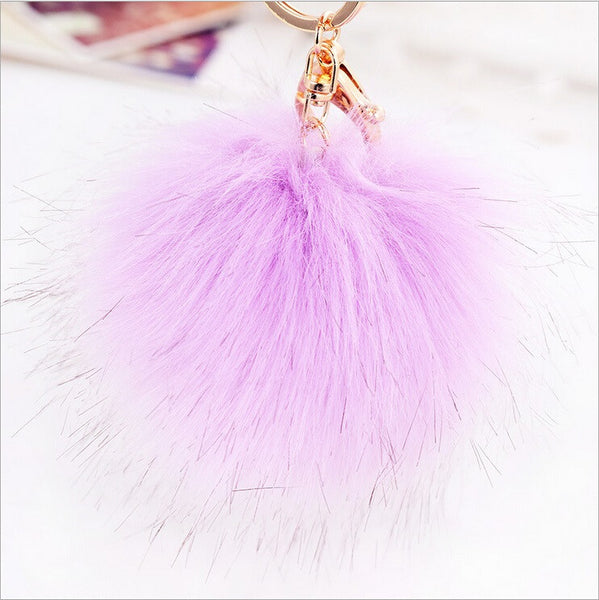 Fur Ball Keychain