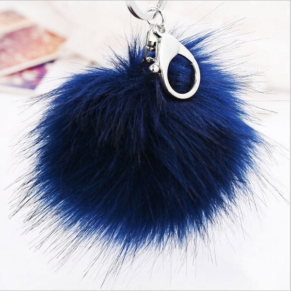 Fur Ball Keychain