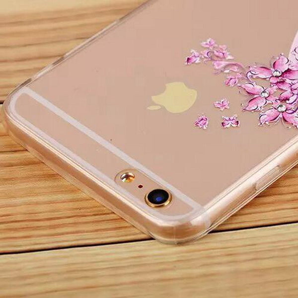 Diamond Bling Stiletto Phone Case For Iphone 6 6s
