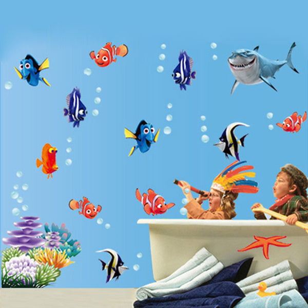 Fish Seabed Wall Sticker
