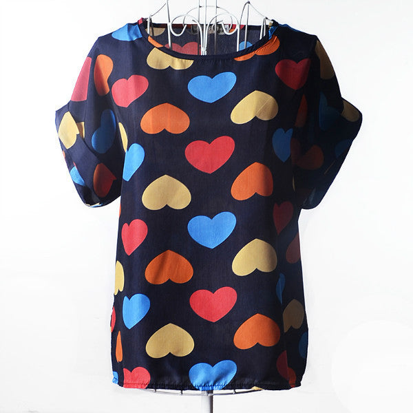 Chiffon Short Sleeve