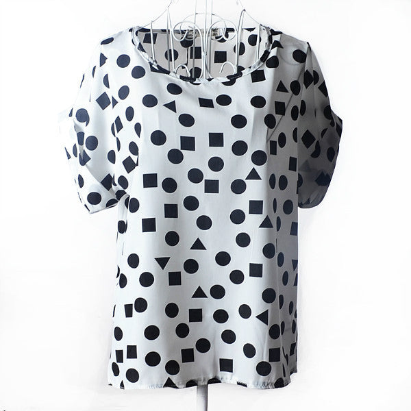 Chiffon Short Sleeve