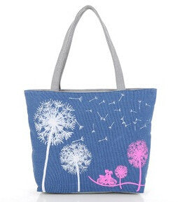 2016 Dandelion Canvas Bag