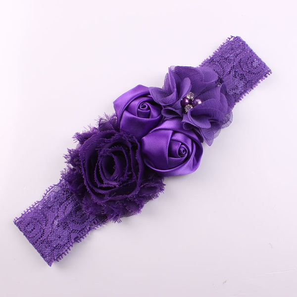 Girls Headband Hair Bow