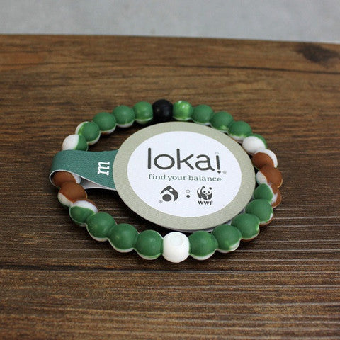 [BIG SALE] Lokai Bracelet for a balanced life (Army Green)