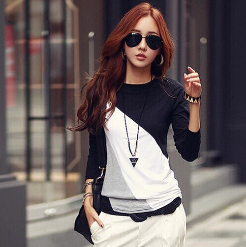 Sleeve Tshirt Womens Tops 2016