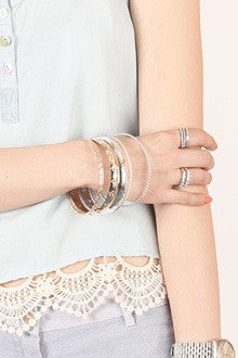 Rose Bangles (6 Piece Set)