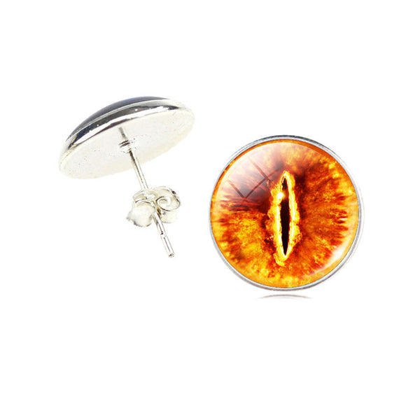 Galaxy Cabochon Earrings