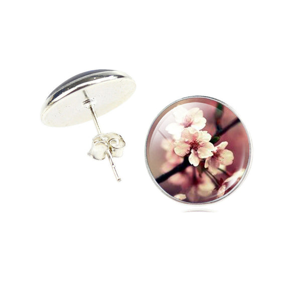 Galaxy Cabochon Earrings