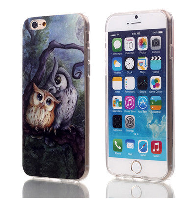 Owl Soft TPU Case For Apple iPhone 6 6S