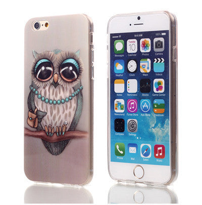 Owl StyleSoft TPU Case For Apple iPhone 6 6S