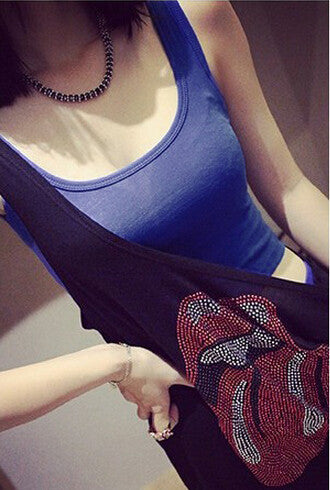 Sexy Model Crop Top Cropped Vintage Tops Tank