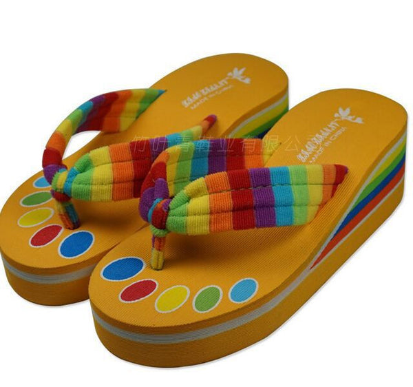 platform wedge Woman Summer Shoes