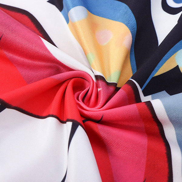 Vestidos de 2016 desenhos animados impressão