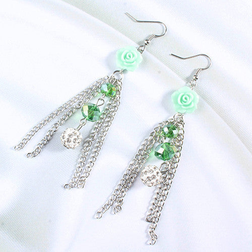 Roses & Tassels Earrings