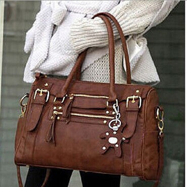 Saffiano Satchel