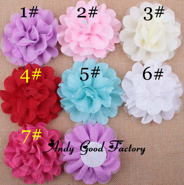 4.5" Mesh Artificial Chic Chiffon Baby Headband (200pcs/lot)