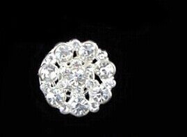 Princess Snowflake Rhinestone Hair Clips