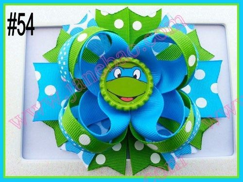 4.5"  Inspired Boutique Layered Hair Bow (50pcs/lot)