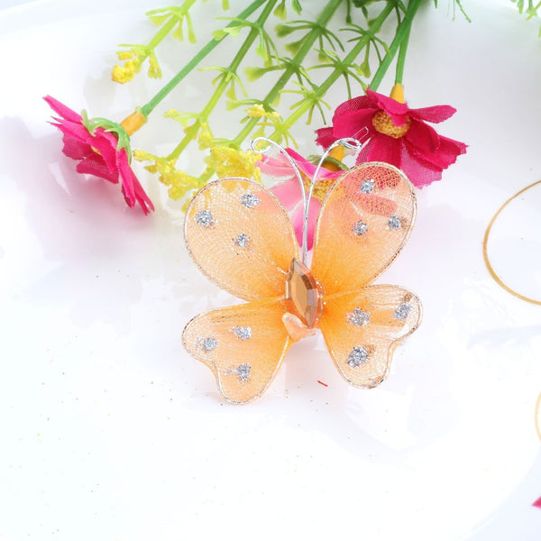 Chiffon Butterfly Baby Hairpins