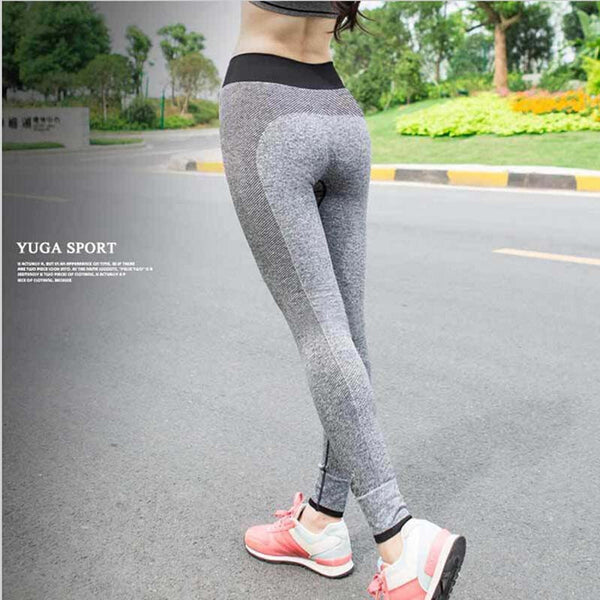 Sexy High Waist Stretched Gym Clothes