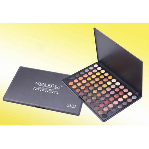 MISS ROSE Professional  77 Color High Gloss Eyeshadow Palette
