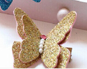Cute butterfly baby girl hair clips (5pcs/lot)