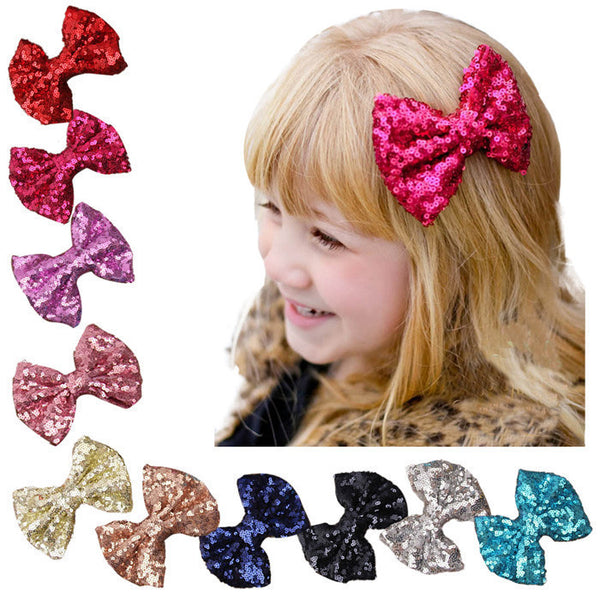 New Children Sequin Barrettes