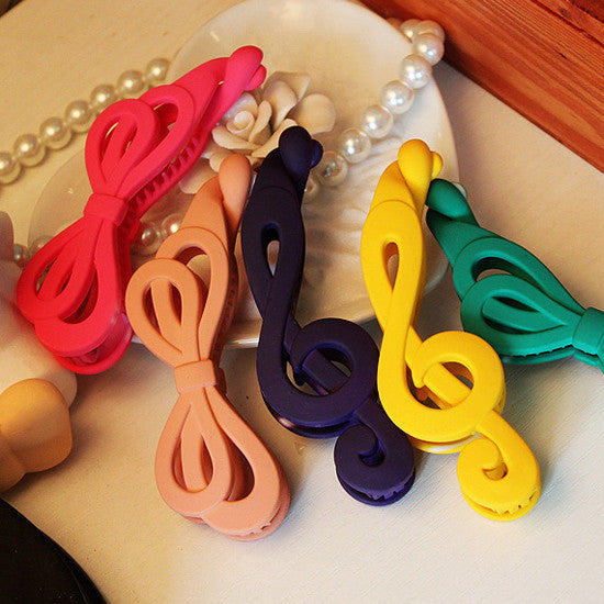 Butterfly Acrylic Barrettes ( Hair Clips )