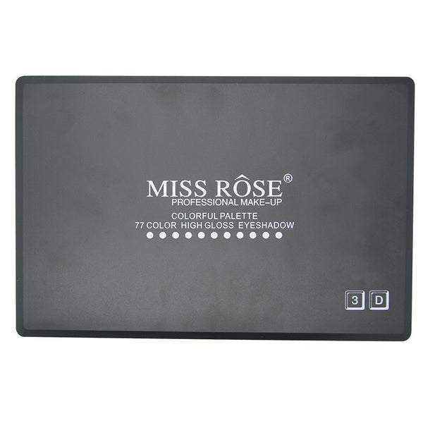 MISS ROSE Professional  77 Color High Gloss Eyeshadow Palette