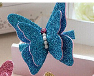 Cute butterfly baby girl hair clips (5pcs/lot)