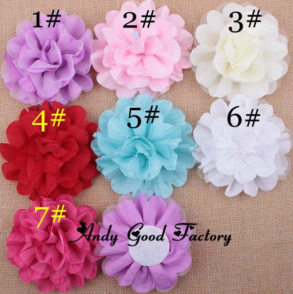 4.5" Mesh Artificial Chic Chiffon Baby Headband (200pcs/lot)