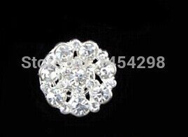 Princess Snowflake Rhinestone Hair Clips