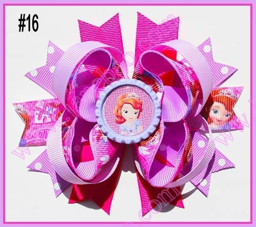 4.5"  Inspired Boutique Layered Hair Bow (50pcs/lot)